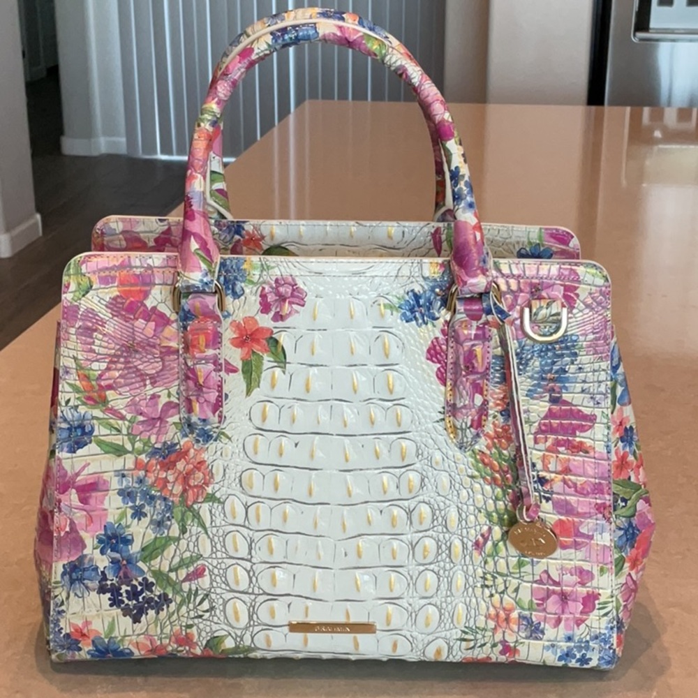 Brahmin Floral Embossed Ombre Melbourne - Picture 16 of 16